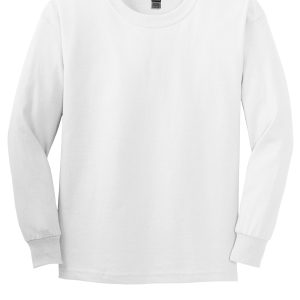 Gildan - Youth Ultra Cotton Long Sleeve T-Shirt.  2400B