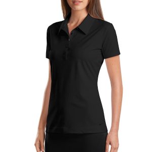 DISCONTINUED Nike Elite Series Ladies Dri-FIT Ottoman Bonded Polo. 429461