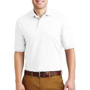 JERZEES - SpotShield 5.4-Ounce Jersey Knit Sport Shirt. 437M