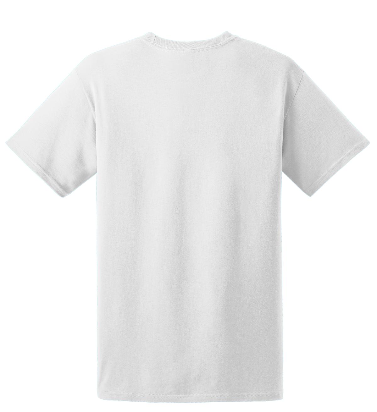 Hanes - EcoSmart 50/50 Cotton/Poly T-Shirt. 5170 - Image 4
