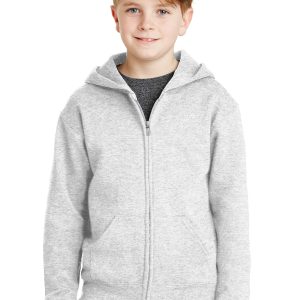 JERZEES - Youth NuBlend Full-Zip Hooded Sweatshirt.  993B