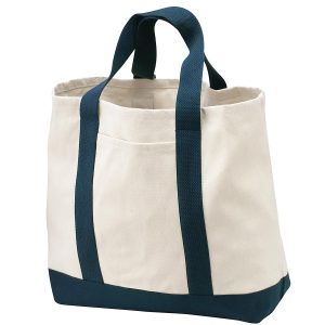 Port Authority - Ideal Twill Two-Tone Shopping Tote.  B400