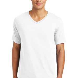 DISCONTINUED District Made Mens Perfect Weight V-Neck Tee. DT1170