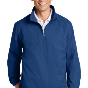 DISCONTINUED Port Authority 1/2-Zip Wind Jacket. J703