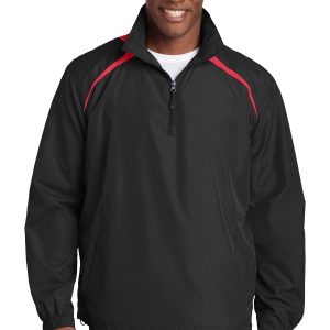 Sport-Tek 1/2-Zip Wind Shirt. JST75