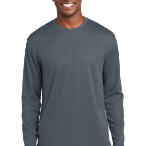 DISCONTINUED Sport-Tek Dri-Mesh Long Sleeve T-Shirt.  K368
