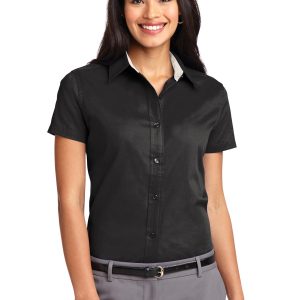 Port Authority Ladies Short Sleeve Easy Care  Shirt.  L508