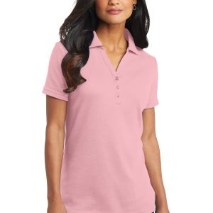 CLOSEOUT Port Authority Ladies Silk Touch Interlock Polo. L520