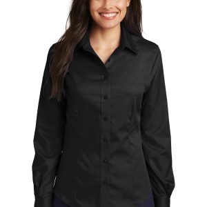 Port Authority Ladies Non-Iron Twill Shirt.  L638