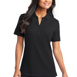 DISCONTINUED Port Authority Ladies EZCotton Pique Polo. L800