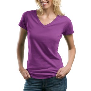 CLOSEOUT Port Authority Ladies Concept V-Neck Tee. LM1002