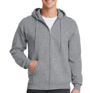 Port & Company - Core Fleece Full-Zip Hooded Sweatshirt. PC78ZH