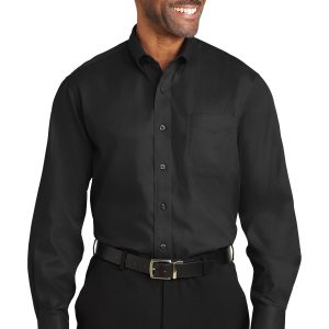 Red House -  Dobby Non-Iron Button-Down Shirt. RH60