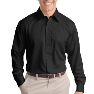 Port Authority Non-Iron Twill Shirt.  S638