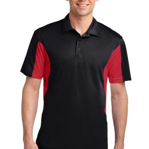 Sport-Tek Side Blocked Micropique Sport-Wick Polo. ST655