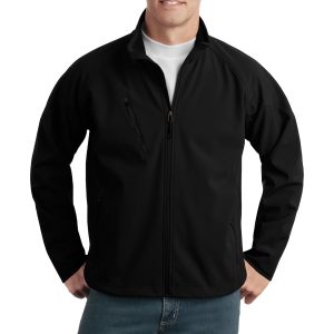 Port Authority Tall Textured Soft Shell Jacket. TLJ705