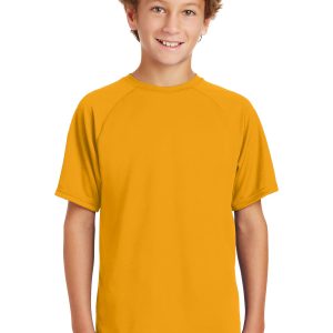 DISCONTINUED Sport-Tek Youth Dry Zone Raglan T-Shirt.  Y473