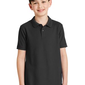Port Authority Youth Silk Touch Polo.  Y500