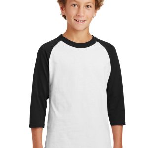 Sport-Tek Youth Colorblock Raglan Jersey.  YT200